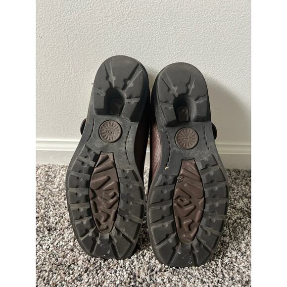 UGG Australia "langford" brown shearline mule women's size 7 - Picture 6 of 6